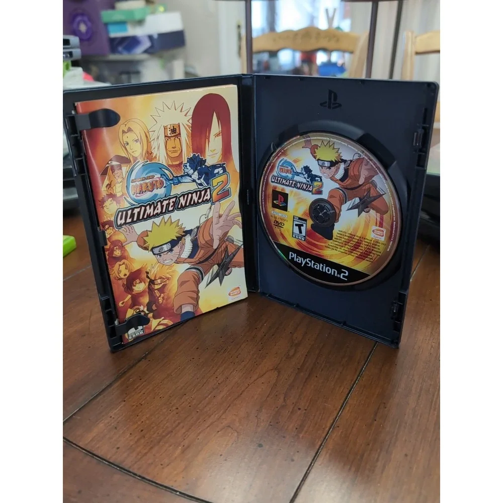 Naruto Ultimate Ninja 2 PlayStation 2 Video Game Multiplayer No Manual‎